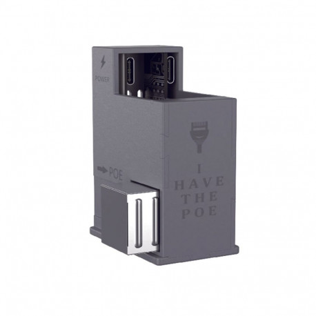 Extralink AT-USBC-JB-V3 PoE USB-C muundur, 25W, 10/100 Mbps
