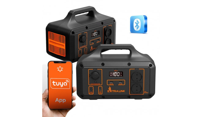 Extralink Power Ranger EPS-S600S Jackery, Bluetti, Ecoflow asendus jõujaam 680 Wh, liitiumioon