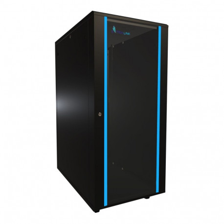 Extralink 27U 600x1000 must põrandal seisev rack-kapp