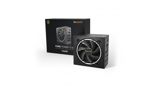 BE QUIET 1000W PURE POWER 12 M Black