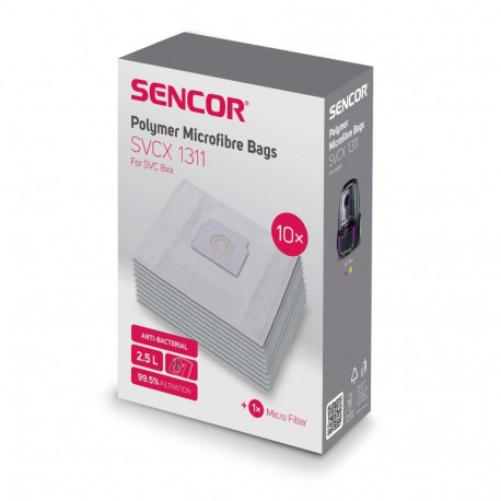 Dust bags 10 pcs Sencor SVC8