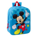 Laste seljakott Mickey Mouse Clubhouse Sinine 22 x 27 x 10 cm 3D