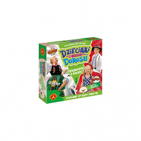 Gra ciekawostki o polsce. dzieciaki kontra dorośli.