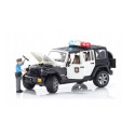 Pojazd jeep wrangler rubicon policja z figurką
