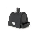 Toaleta dla kota Curver Pet Life grafitowa