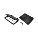 Laptop cooling stand HISMART, with 2 LED fans, 5 positions