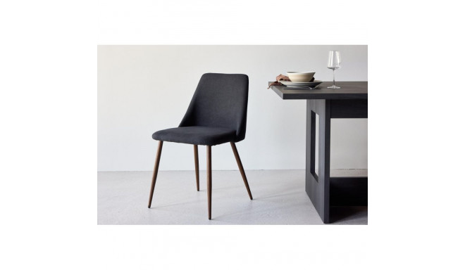 Söögitool Night, must/pruun