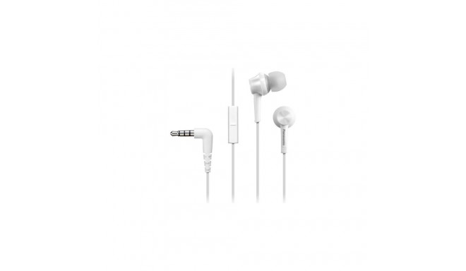 Panasonic RP-TCM115E Headset Wired In-ear Calls/Music White