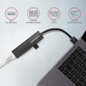 Axagon HMA-GL3A Multiport-Hub USB 3.0 Typ A Gbit-LAN 3x USB-A microSD Wired USB 3.2 Gen 1 (3.1 Gen 1