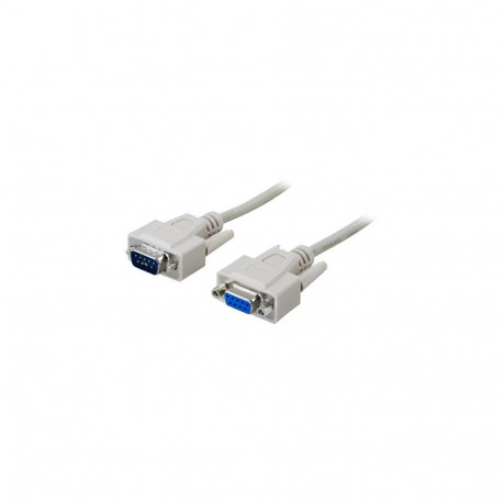 Deltaco DEL-38 serial cable Grey 3 m DB-9
