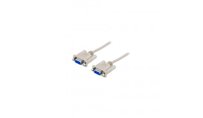 Deltaco DEL-37D serial cable Grey 2 m DB-9
