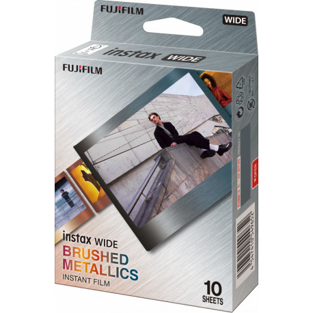 Fujifilm Instax Wide 1x10 Brushed Metal