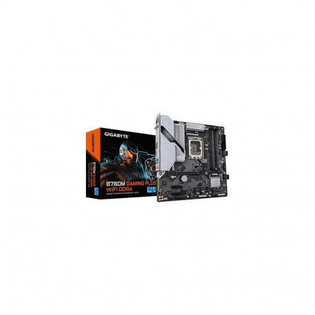 GIGABYTE B760M GAMING PLUS WIFI DDR4 Motherboard - Supports 14th Gen. Intel Core CPUs, 4+1+1 phases 
