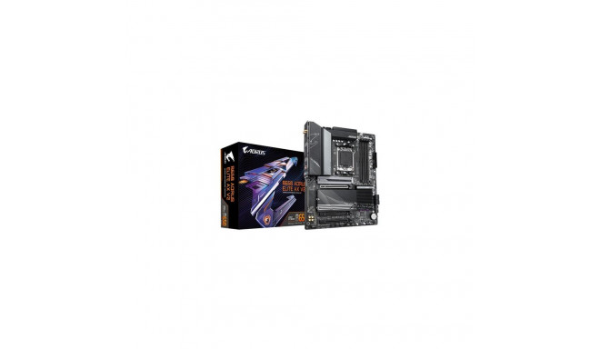 GIGABYTE B650 AORUS ELITE AX V2 Motherboard - AMD Ryzen 9000 Series CPUs, 12+2+2 Phases VRM, up to 8