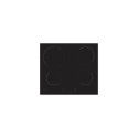 Candy Idea CH64CCB/4U2 Black Built-in 59 cm Ceramic 4 zone(s)