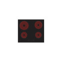 Candy Idea CH64CCB/4U2 Black Built-in 59 cm Ceramic 4 zone(s)