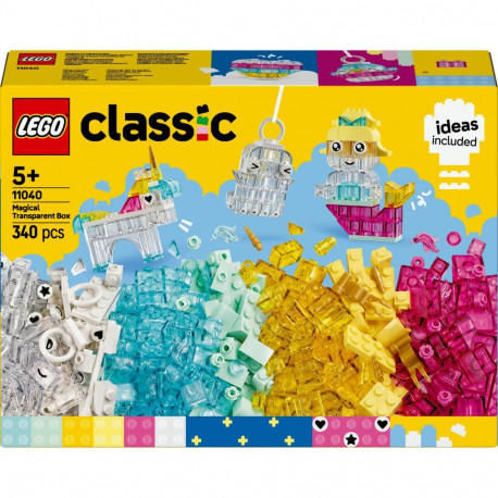 "LEGO 11040 Classic Zauberbox mit durchsichtigen Steinen"