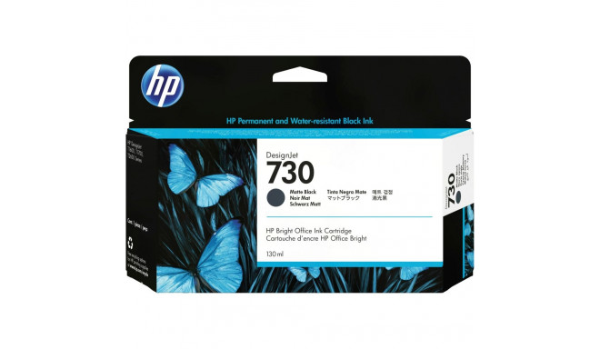 "HP 730 130 ml Tinte Matt Schwarz"