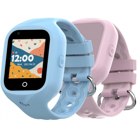 Celly nutikell lastele KIDSWATCH4G 1,4", sinine/roosa