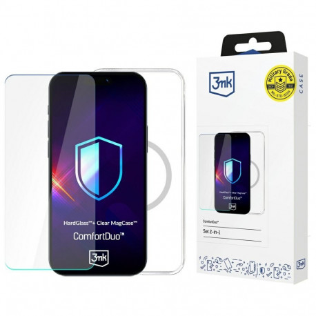 3MK ComfortDuo Clear MagCase kit for Apple iPhone Air