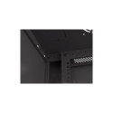 Lanberg riputatav seinakapp 19" 9U 600x450 must perforeeritud ustega