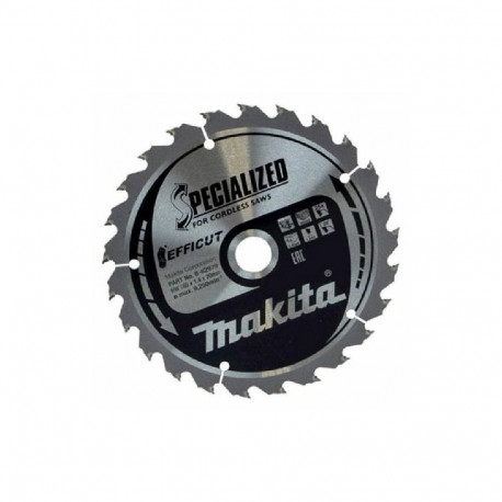 Cutting disc for wood MAKITA Efficut 165x1.4x20mm T25 23°