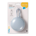 Babyono silicone soother case blue 1569/01 Babyono silicone soother case blue 1569/01