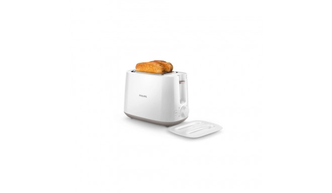 Philips Daily Collection HD2582/00 Toaster 830 W, White