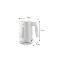 Philips 3000 Series HD9411/00 Electric Kettle 1.7 L, 2200 W, White Philips 3000 Series HD9411/00 Electric Kettle 1.7 L, 2200 W, White