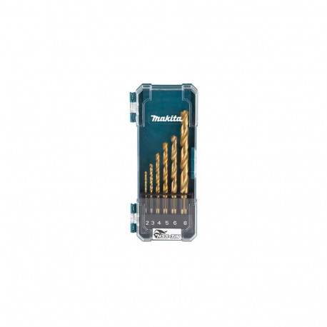 HSS-TIN METAL DRILL BIT ECONOMY 6PCS