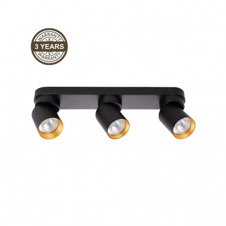 CEILING LIGHT TUNIS 3XGU10 ML9937 B/GOLD