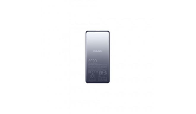 Xiaomi Power Bank Ultra Slim 5000 mAh 20W Fast Charge Space Gray EU BHR9535GL