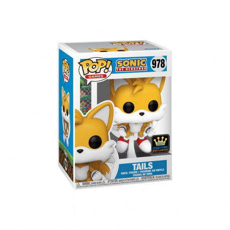 FUNKO POP! Vinyl figuur: Sonic - Tails (w/Chase, flocked)