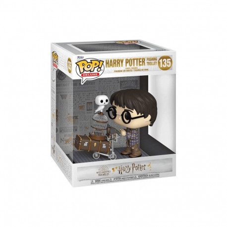FUNKO POP! Deluxe Vinyl Figure: Harry Potter - Harry w/ trolley