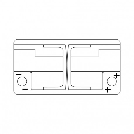 Exide EFB 80Ah 720A 315x175x190-+
