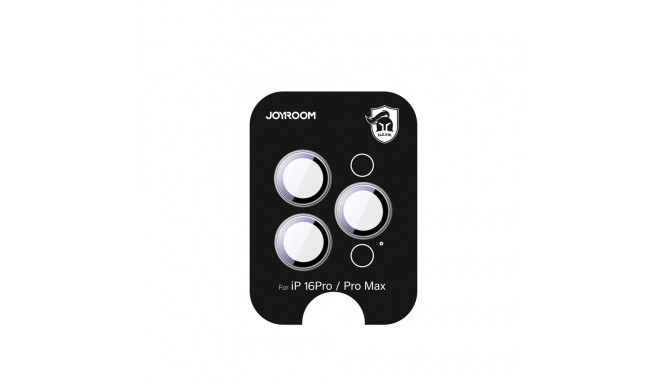 Joyroom JR-MFY0262 protective glass for iPhone 16 Pro/16 Pro Max lenses - titanium