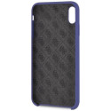 Guess Silicone iPhone Xs Max Case - Purple