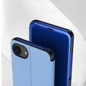 Clear View Case for iPhone 16e Flip Cover - Blue