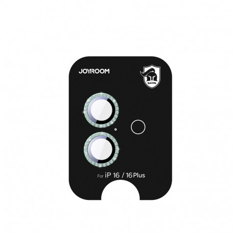 Joyroom JR-MSJ0274 protective glass for iPhone 16/16 Plus lenses - green