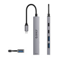 Orico YSB4-U2 USB-A/USB-C Hub Docking Station 2x USB-A 2.0 + 1x USB-A 3.0 + 1x USB-C 2.0 + 1x USB-C 