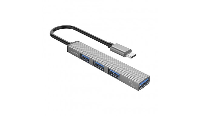Orico AH-13 USB-C Hub Docking Station 1x USB-A 3.0 + 3x USB-A 2.0 - Gray
