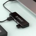 Orico FL01 USB-A Hub Docking Station 4x USB-A 2.0 - Black