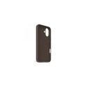 Decoded AntiMicrobial Silicone Backcover MagSafe for iPhone 16 Plus - Brown
