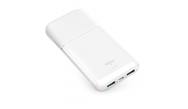 Powerbank Puro DAILY 10 PLUS 10000mAh 2x USBA / 1x USB-C 22.5W - white