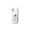 Karl Lagerfeld Choupette Fun iPhone 11 / Xr Case - Transparent