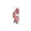 Guess Flower Desire Red Rose iPhone X Case - Transparent