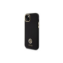 Guess Silicone Logo Strass 4G Case for iPhone 15 Plus / 14 Plus 6.7" - Black