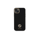 Guess Silicone Logo Strass 4G Case for iPhone 15 Plus / 14 Plus 6.7" - Black