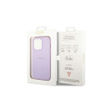 Guess Saffiano Strap Case for iPhone 14 Pro Max 6.7" - Purple