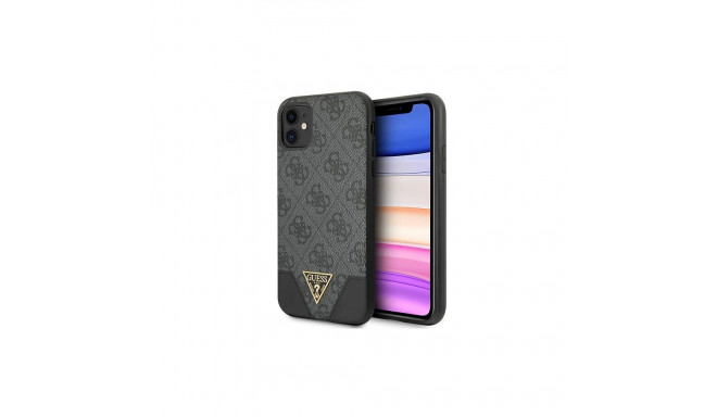 Guess 4G Triangle Collection case for iPhone 11 6.1" / Xr - gray